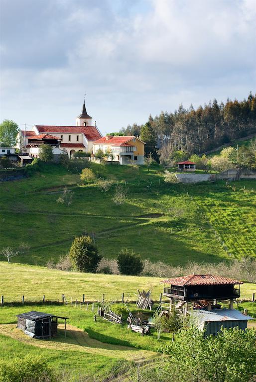 Casa Rural Los Sombredales Soto Del Barco Exteriör bild